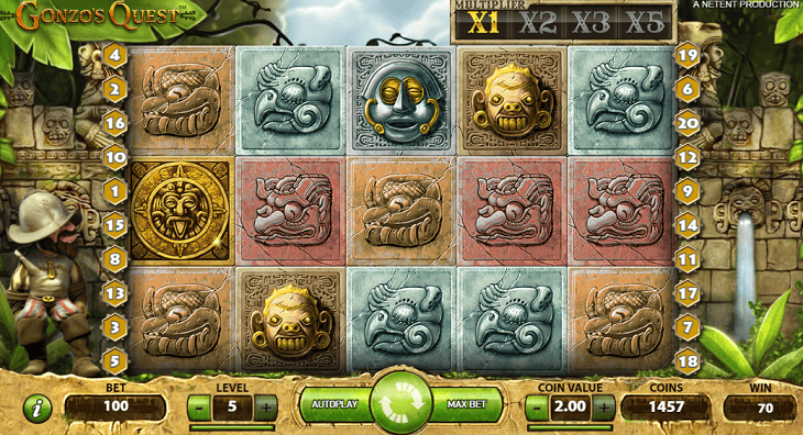 Gonzos Quest Screenshot